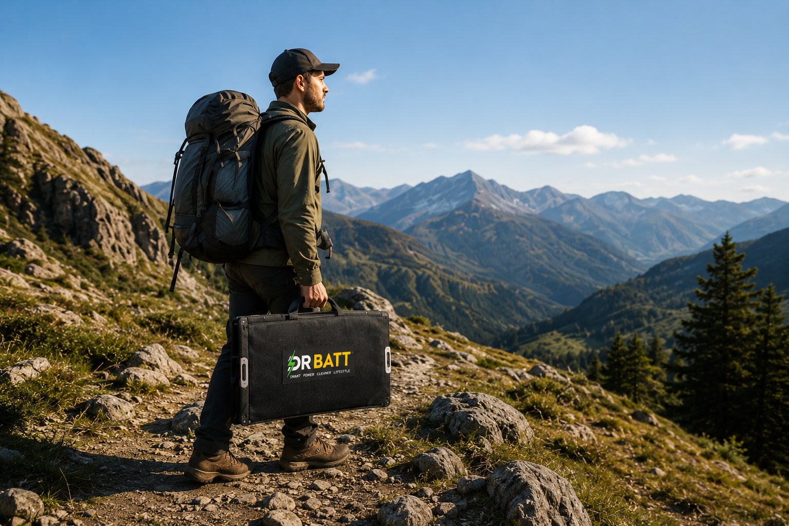 Dr Batt SP400 for camping and travel