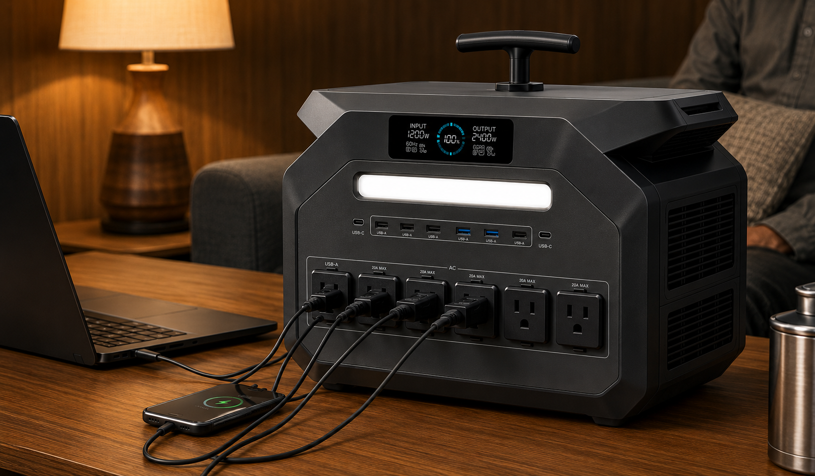 72 hours standby runtime — Dr Batt LiFePO4 battery system