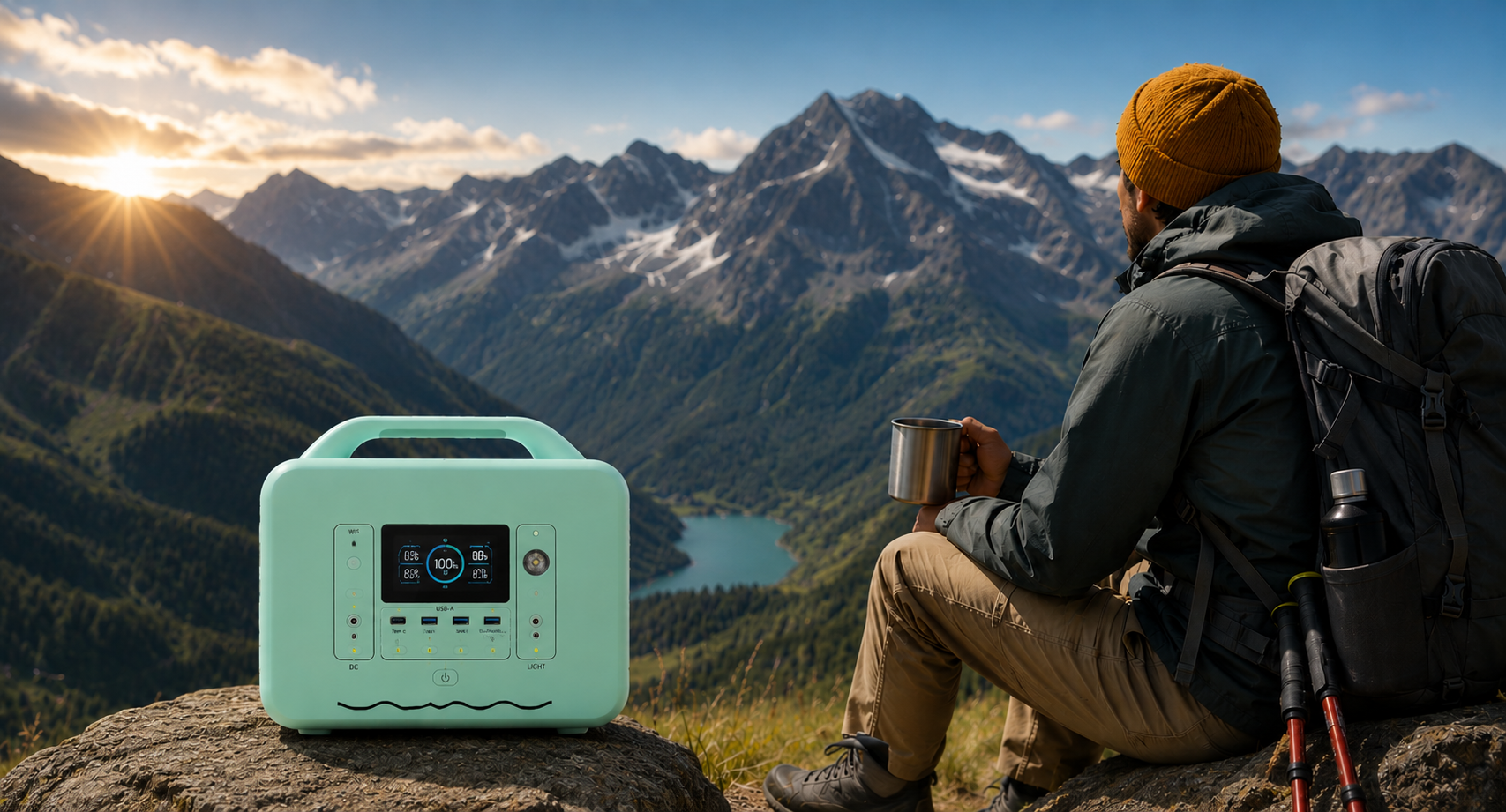  Dr Batt Singo1000 powering devices outdoors