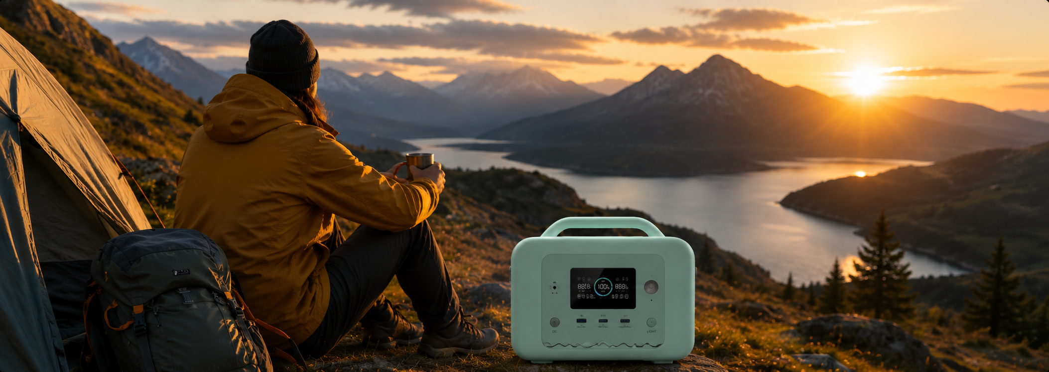 Lightweight under 5kg — Dr Batt trekking power bank