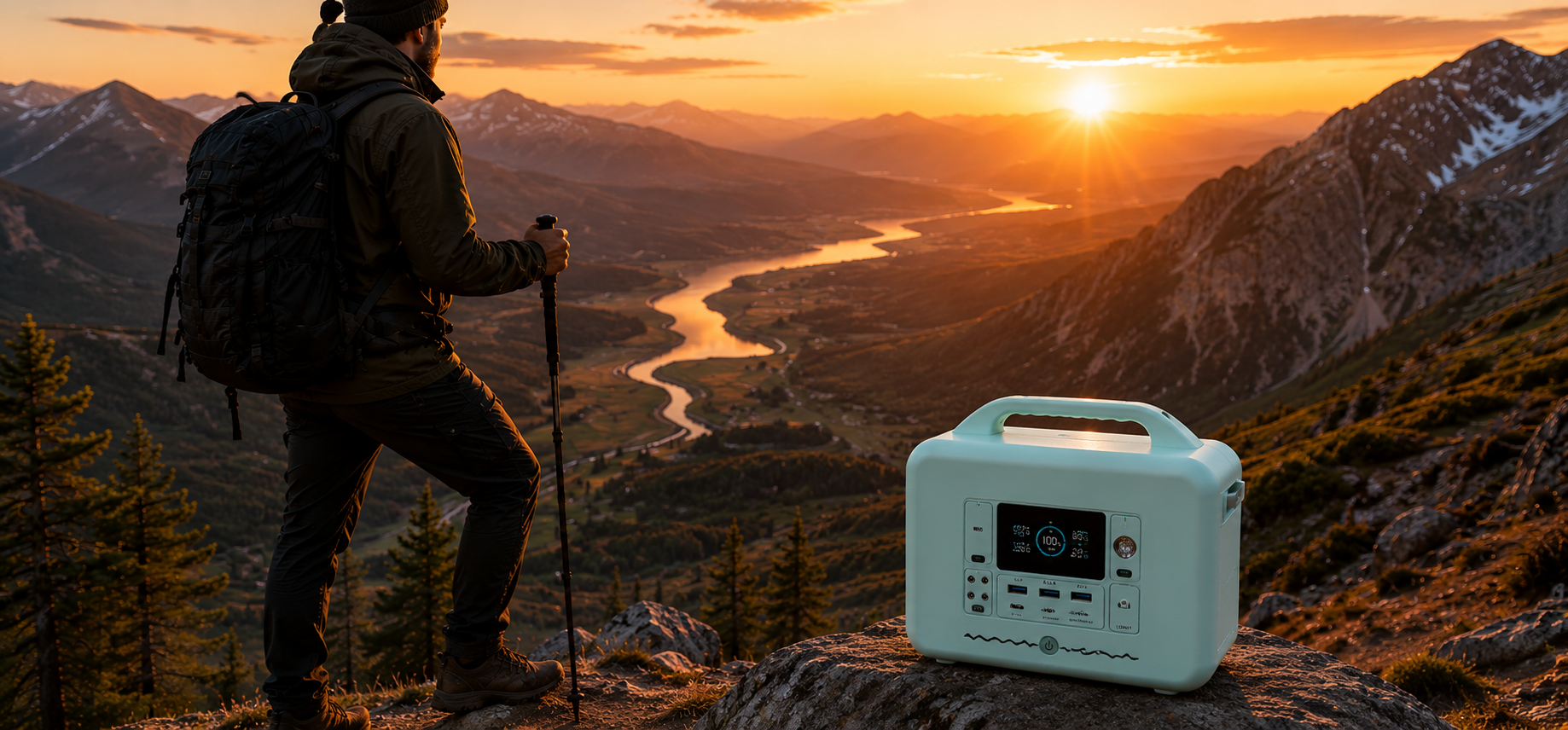 6+ device charges per trip — Dr Batt portable battery