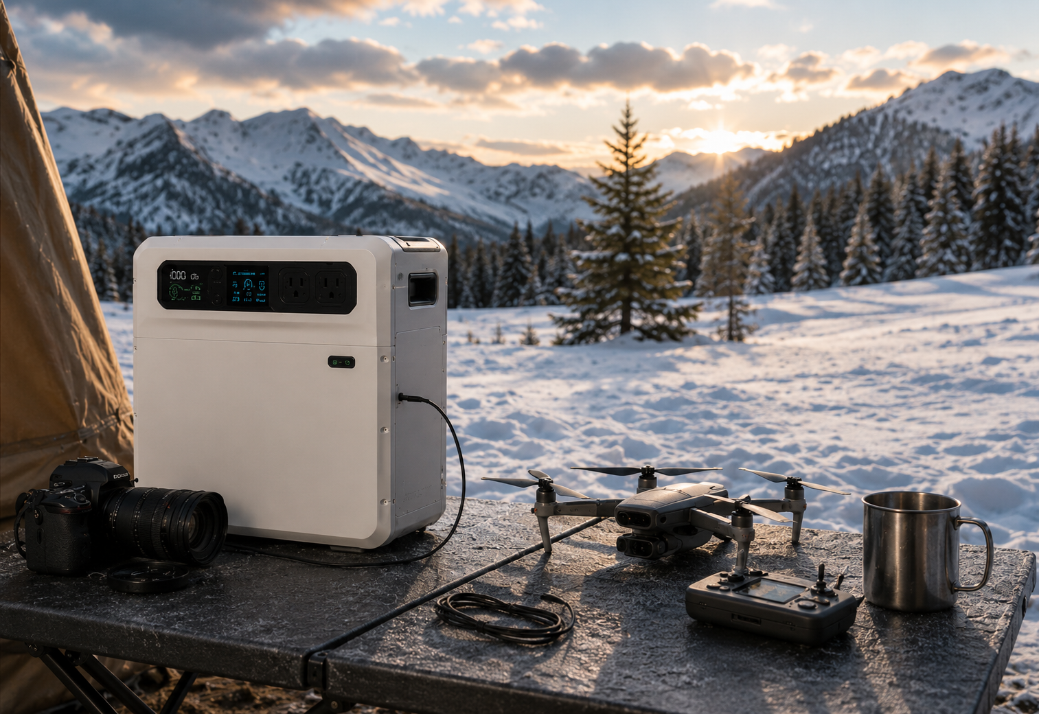 Solar ready and self-charging — Dr Batt RV power station