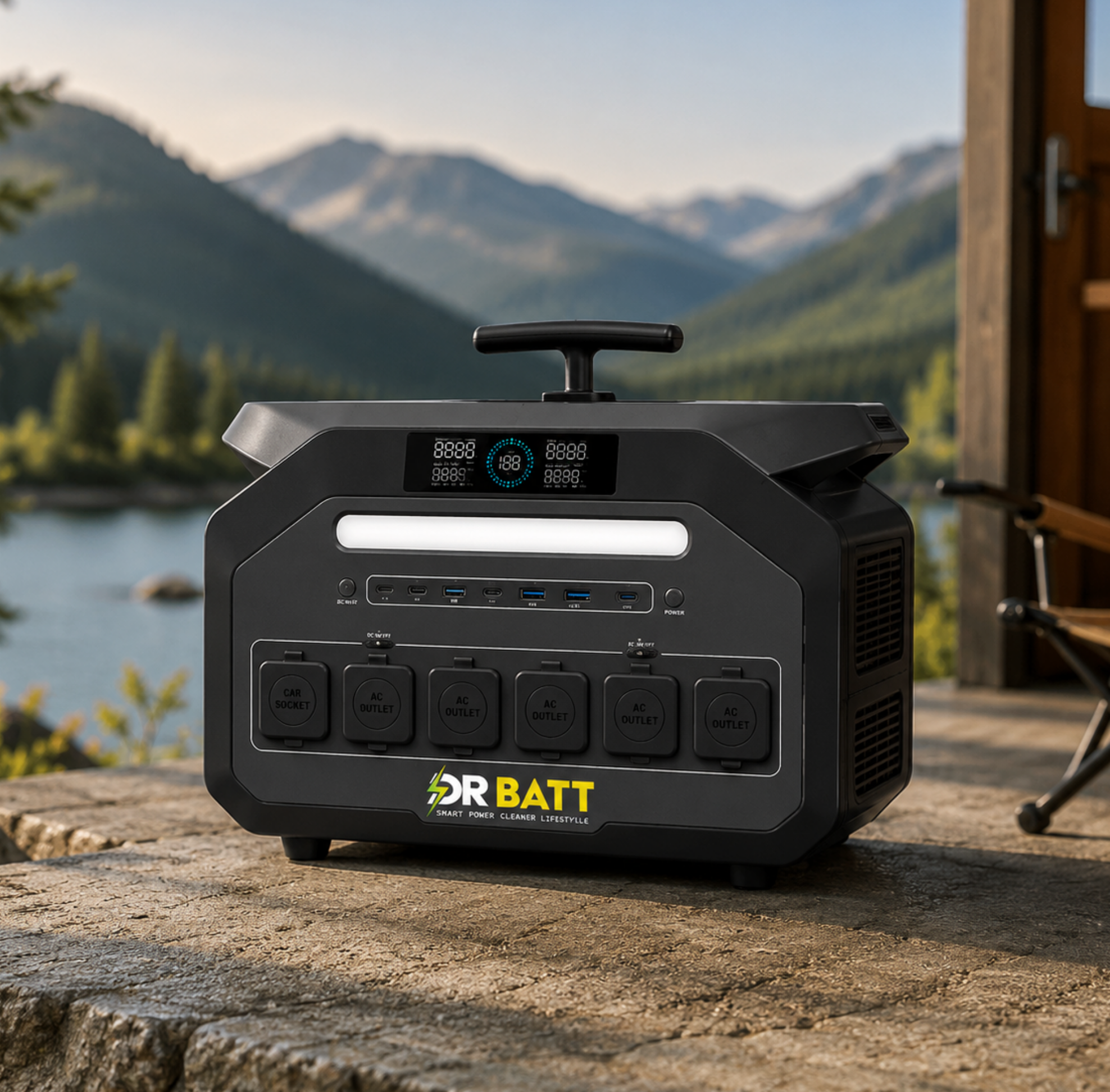 Dr Batt P2000 — Portable All-in-one ESS